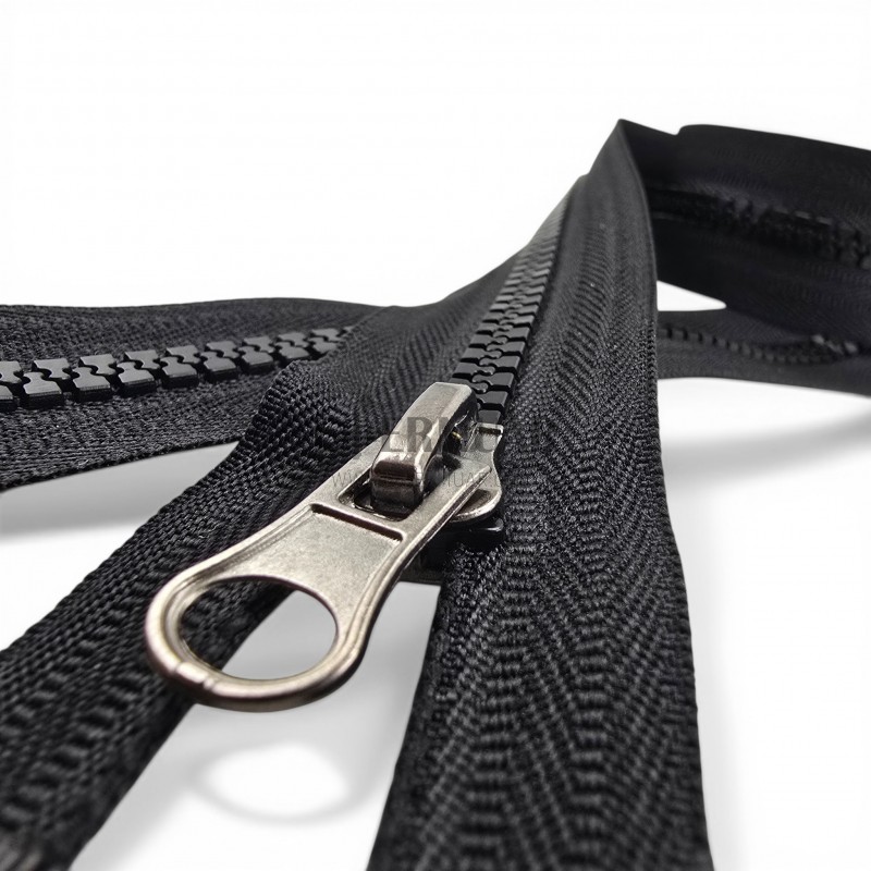 50 cm T6 Timsah Diş Kemik Fermuar Açık Uçlu Separe | Mont ve Ceket İçin | PR0050T6TMS