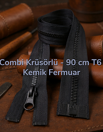 90 Cm Kemik Mont Fermuarı Açık Uçlu (Separe)  -  PR0090T6