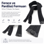 120 cm Naylon Ters Ferace Fermuarı | Uzun Dış Giyim İçin | ZP00120S