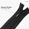 22 cm / 8.661 in Black Woven Tulle Closed-End Invisible Zipper for Dresses and Skirts – ZPG0022DKM