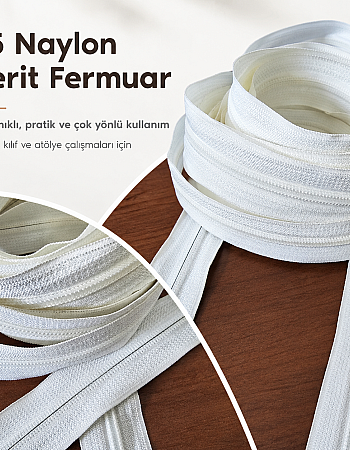 Naylon Şerit fermuar T 5 - SRTNYLT5