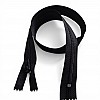 55 cm 21.66" T5 Black Nylon Closed-End Zipper | Jacket Pocket and Bag Zipper | ZP0055T5