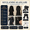 Long Zipper Set for Tailoring and Abaya Workshops – 3 Ready-to-Use Repair and Production Kits - ST-0005T5