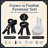 Long Zipper Set for Tailoring and Abaya Workshops – 3 Ready-to-Use Repair and Production Kits - ST-0005T5
