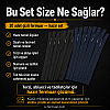 Set of 20 assorted size invisible zippers for tailor and evening wear workshops.