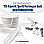 #9 Molded Plastic Zipper Chain Set for Tarpaulin & Tent Workshops – 10 m / 32.81 ft + 10 Sliders ST-0012