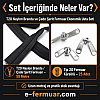 #10 Nylon Zipper Chain Set for Tarpaulin & Tent Workshops – 50 m / 164.04 ft + 25 Sliders ST-0013T20-50M25C