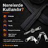 #10 Nylon Zipper Chain Set for Tarpaulin & Tent Workshops – 50 m / 164.04 ft + 25 Sliders ST-0013T20-50M25C