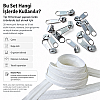 Atölyeler İçin Tip 10 Naylon Şerit Fermuar Deneme Seti – 20 Metre + 10 Tek Elcikli Kürsör ST-T10T-NAYLON-20M10C
