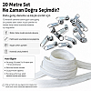 Atölyeler İçin Tip 10 Naylon Şerit Fermuar Deneme Seti – 20 Metre + 10 Tek Elcikli Kürsör ST-T10T-NAYLON-20M10C