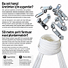 Atölyeler İçin Tip 10 Naylon Şerit Fermuar Orta Seviye – 50 Metre + 25 Tek Elcikli Kürsör ST-T10T-NAYLON-50M25C