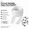 Kırlent ve Yastık Kılıfları İçin Tip 5 Naylon Şerit Fermuar Üst Seviye Seti – 200 Metre + 400 Tek Elcikli Kürsör ST-T5T-NAYLON-200M400K