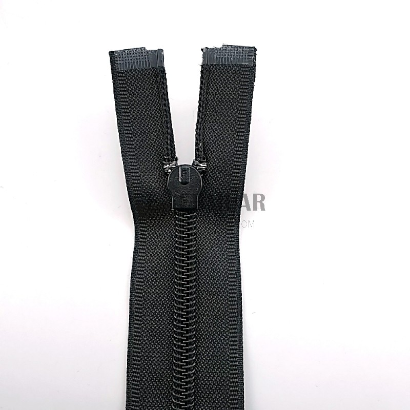 70 cm Su Geçirmez Mont Fermuarı Siyah F0006TPU