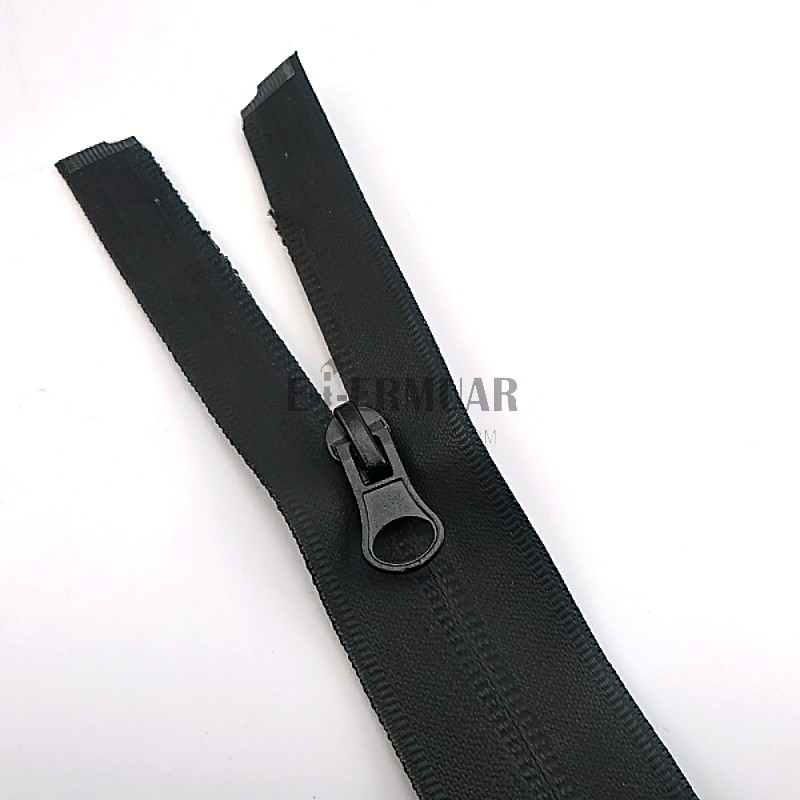 70 cm Su Geçirmez Mont Fermuarı Siyah F0006TPU