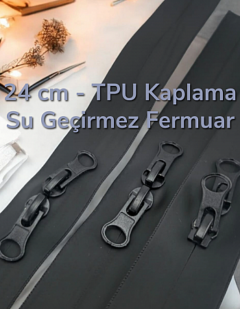 Waterproof 24 cm  Zipper P00024PRC