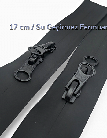 17 cm 6.69" Type 10 Waterproof Zipper | For Jackets, Bags and Outdoor Use | ZP00017PR
