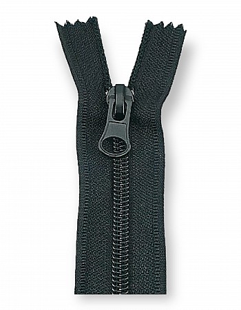 N5 Metal Slider Nylon Pocket Zipper 16cm 6.3" - ZPS0016T10