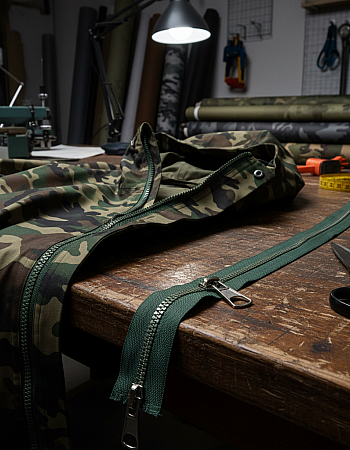 Molded Plastic Jacket Zipper 40 Cm #6 15,75" With Corn Teeth Separated ZPK0040T6TM