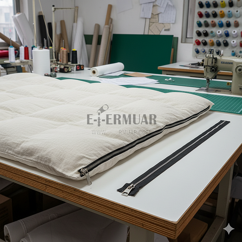 100 cm Nylon Coil Zipper #5 39,37" Open End - Separating Metallic Teeth Jacket Zipper ZPSM0100T10