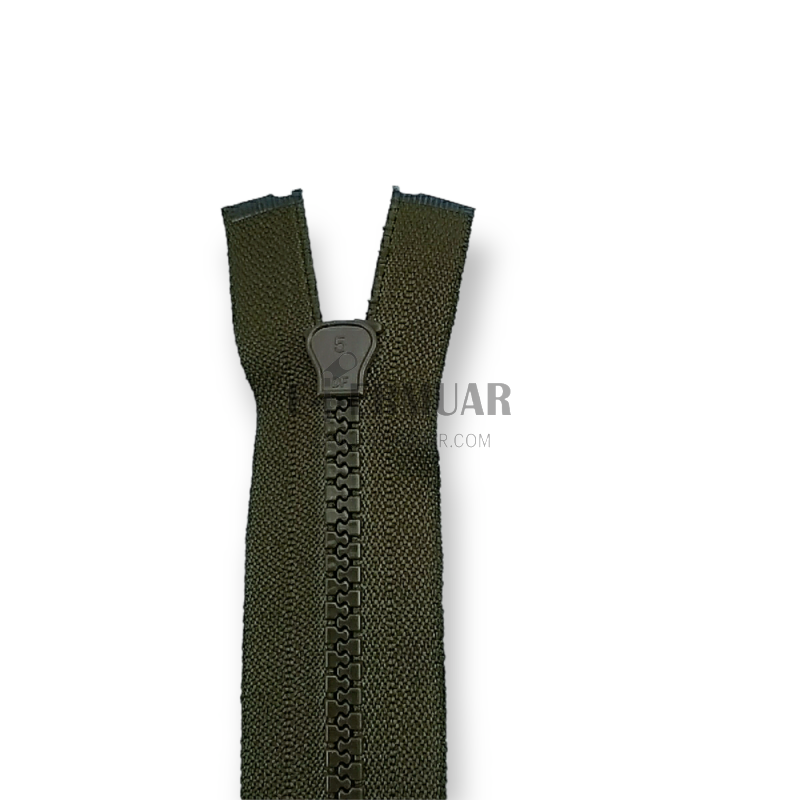 12 cm Cep Fermuarı T5 Kemik Kapalı Uçlu ZPK0012T5