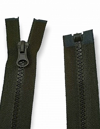 20 cm #5 7,90" Molded Plastic Jacket Zipper Close End ZPK0020T5