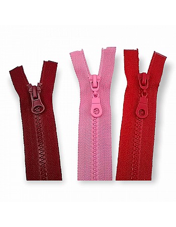 40 cm T5 Kemik Fermuar Açık Uçlu - Separe  ZPK0040T5