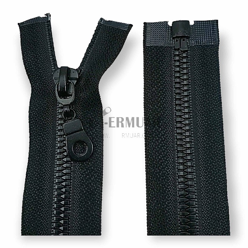 Kemik Fermuar 50 cm T6 Timsah Diş  Açık Uçlu - Separe ZPK0050T6TM