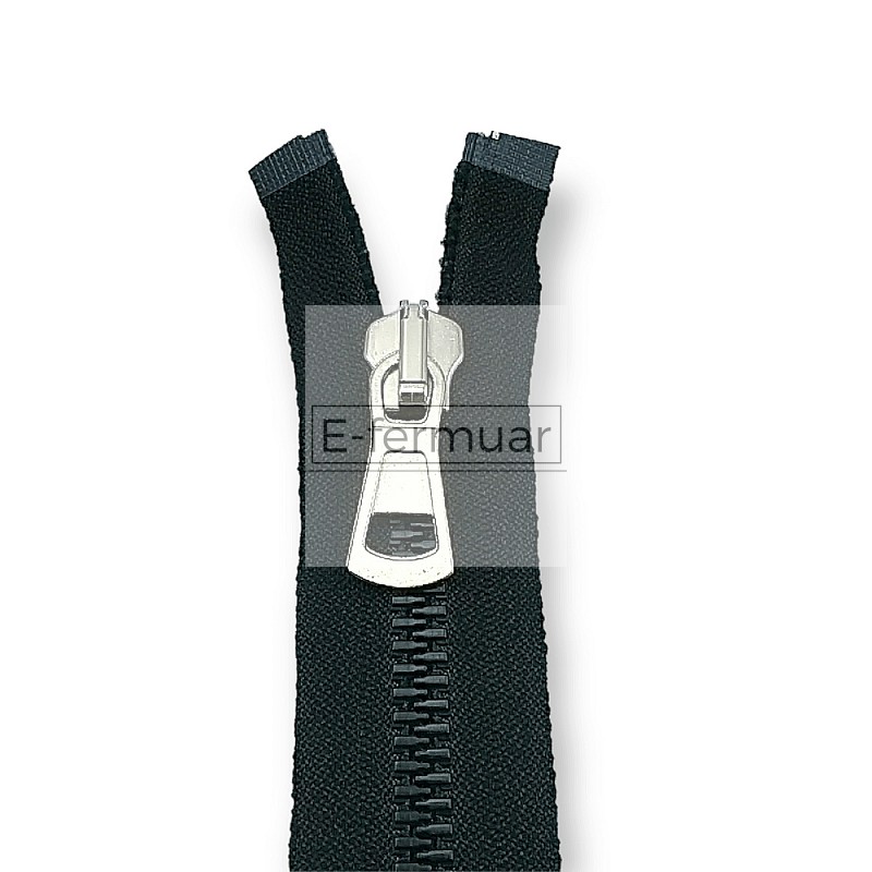 unisex Kemik Fermuar 14 cm T9 Metal Diş Görünümlü Kapalı Uçlu - Dipli ZPK0014T9MG
