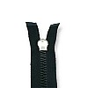 unisex Kemik Fermuar 14 cm T9 Metal Diş Görünümlü Kapalı Uçlu - Dipli ZPK0014T9MG