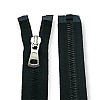 unisex Kemik Fermuar 14 cm T9 Metal Diş Görünümlü Kapalı Uçlu - Dipli ZPK0014T9MG