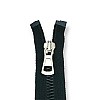 unisex Kemik Fermuar 14 cm T9 Metal Diş Görünümlü Kapalı Uçlu - Dipli ZPK0014T9MG