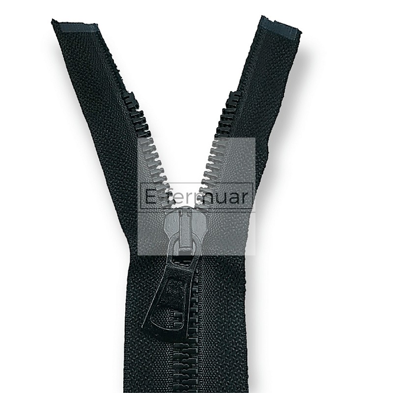unisex Kemik Fermuar 14 cm T9 Metal Diş Görünümlü Kapalı Uçlu - Dipli ZPK0014T9MG