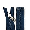 unisex Kemik Fermuar 14 cm T9 Metal Diş Görünümlü Kapalı Uçlu - Dipli ZPK0014T9MG