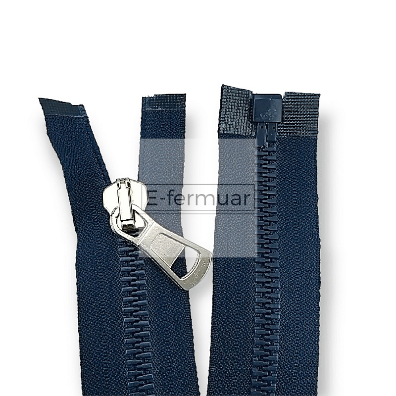 unisex Kemik Fermuar 14 cm T9 Metal Diş Görünümlü Kapalı Uçlu - Dipli ZPK0014T9MG