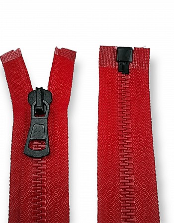 Molded Zipper 16 cm, 6,30" #9 Metal Teeth Imatation Close End ZPK0016T9MG