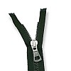unisex Kemik Fermuar 18 cm T9 Metal Diş Görünümlü Kapalı Uçlu - Dipli ZPK0018T9MG
