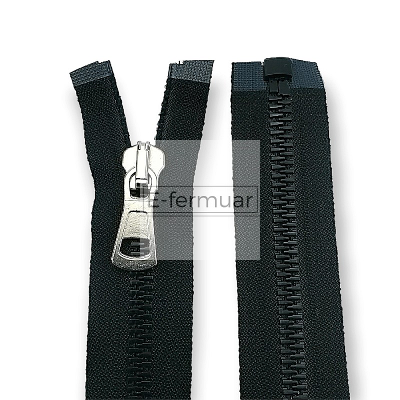 unisex Kemik Fermuar 18 cm T9 Metal Diş Görünümlü Kapalı Uçlu - Dipli ZPK0018T9MG