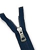 unisex Kemik Fermuar 18 cm T9 Metal Diş Görünümlü Kapalı Uçlu - Dipli ZPK0018T9MG