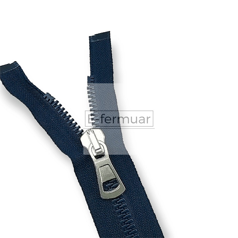 unisex Kemik Fermuar 18 cm T9 Metal Diş Görünümlü Kapalı Uçlu - Dipli ZPK0018T9MG