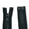unisex Kemik Fermuar 18 cm T9 Metal Diş Görünümlü Kapalı Uçlu - Dipli ZPK0018T9MG