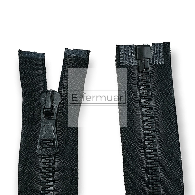 unisex Kemik Fermuar 18 cm T9 Metal Diş Görünümlü Kapalı Uçlu - Dipli ZPK0018T9MG