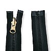 unisex Kemik Fermuar 20 cm T9 Metal Diş Görünümlü Kapalı Uçlu - Dipli ZPK0020T9MG