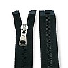 unisex Kemik Fermuar 20 cm T9 Metal Diş Görünümlü Kapalı Uçlu - Dipli ZPK0020T9MG