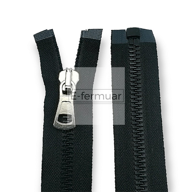 unisex Kemik Fermuar 20 cm T9 Metal Diş Görünümlü Kapalı Uçlu - Dipli ZPK0020T9MG