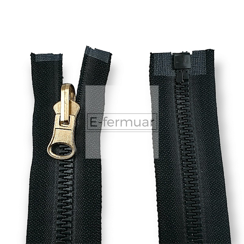 unisex Kemik Fermuar 20 cm T9 Metal Diş Görünümlü Kapalı Uçlu - Dipli ZPK0020T9MG