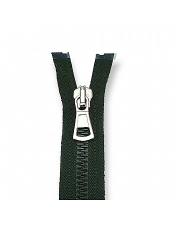 30 cm T9 Metallic-Look Molded Plastic Closed-End Zip for Pockets and Bags ZPK0031T9MG