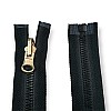 unisex Kemik Fermuar 35 cm T9 Metal Diş Görünümlü Açık Uçlu - Separe ZPK0035T9MG