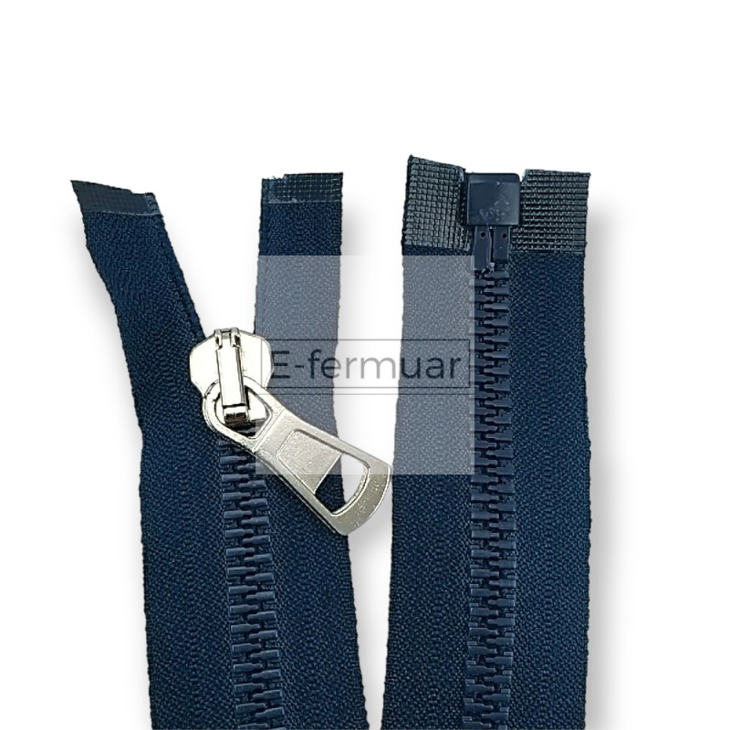 unisex Kemik Fermuar 40 cm T9 Metal Diş Görünümlü Açık Uçlu - Separe ZPK0040T9MG