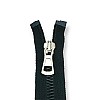 unisex Kemik Fermuar 45 cm T9 Metal Diş Görünümlü Açık Uçlu - Separe ZPK0045T9MG
