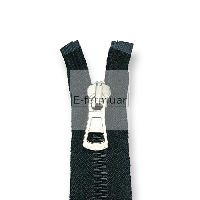 unisex Kemik Fermuar 45 cm T9 Metal Diş Görünümlü Açık Uçlu - Separe ZPK0045T9MG